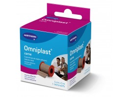 Omniplast esparadrapo tela rosa 5mx5cm