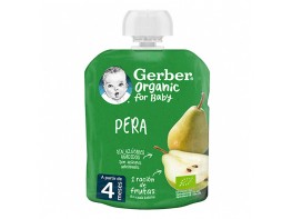 Imagen del producto Nestle gerber pouch organic pera 90gr
