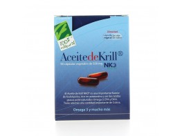 Imagen del producto 100% Natural Aceite krill 80 perlas