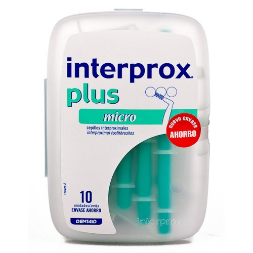 Imagen de CEPILLO INTERPROX PLUS MICRO 10 UDS