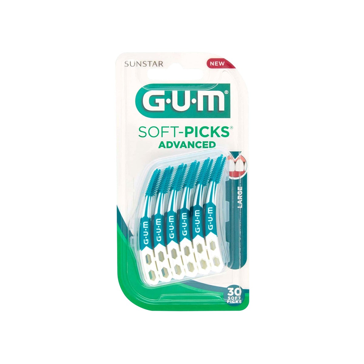 Imagen de Gum soft picks advanced large 30u