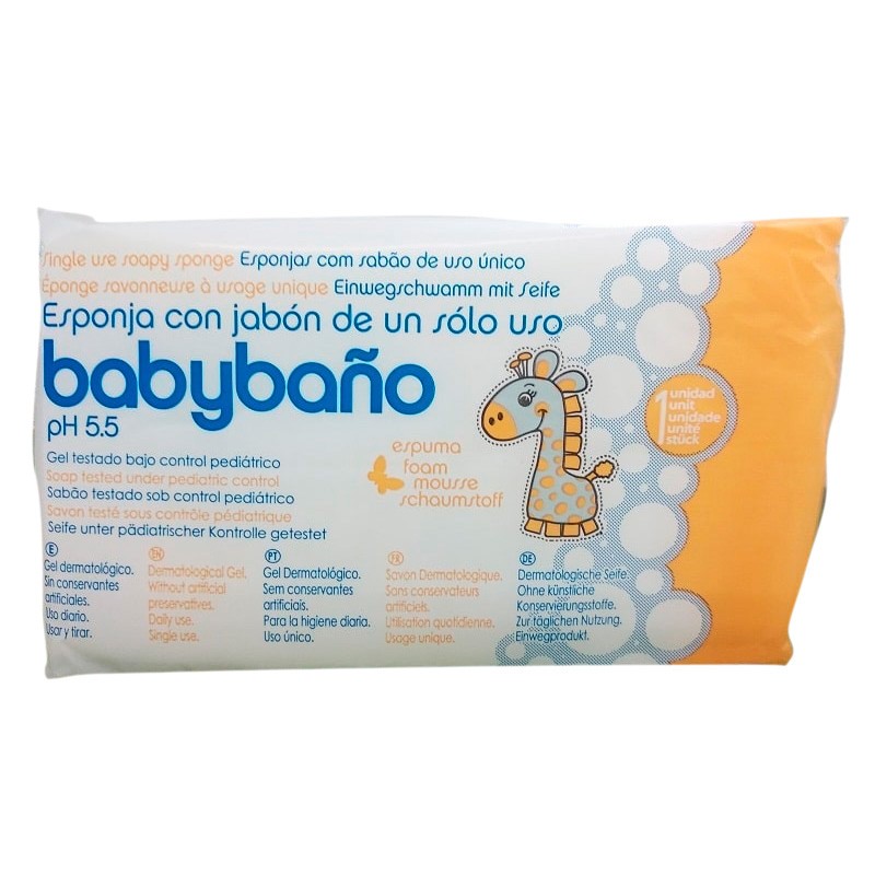 Imagen de Jalsosa Babybaño esponja jabonos bebe 25 u
